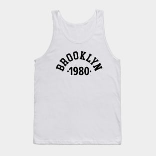 Brooklyn Chronicles: Celebrating Your Birth Year 1980 Tank Top